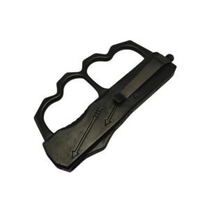 9 Zoll TAKTISCHES TRENCH KNUCKLE OTF-MESSER – Bild 3